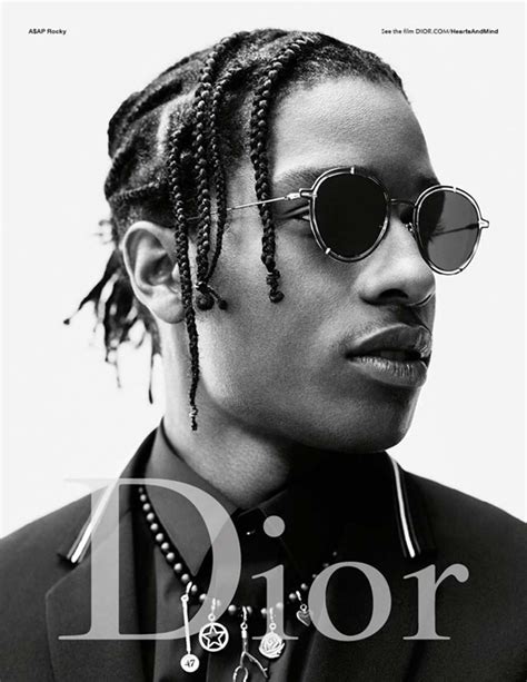 asap rocky photoshoot dior|asap rocky my shades Dior.